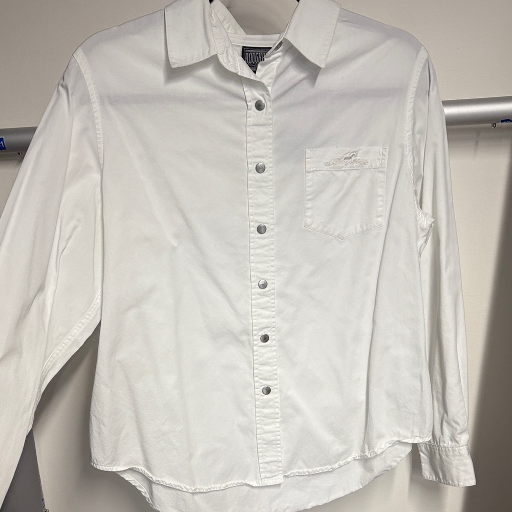 Elegant White Women's Blouse